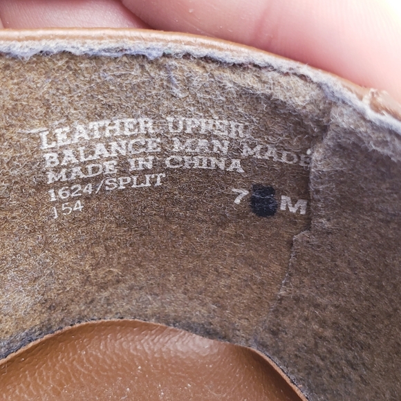 Vintage 90s y2k Leather /Denim Boho Western Cowgirl Heeled Low Heel Bootie 7 - Picture 10 of 11